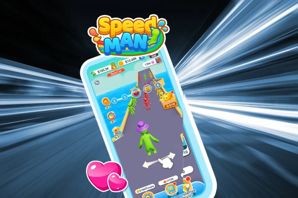 Speed Man O jogo de corrida que desafia seus limites faz sucesso