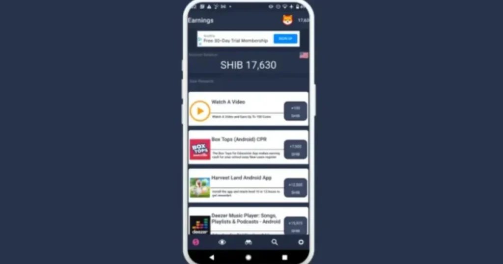 Cash Pappa aplicativo promete renda extra com cliques simples no celular